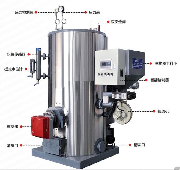 燃油气生物质两用蒸汽发生器